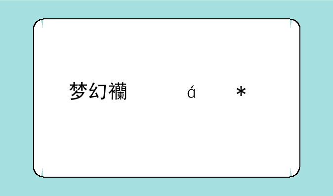 梦幻西游pt加点