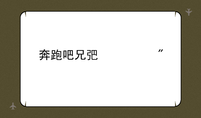 奔跑吧兄弟游戏