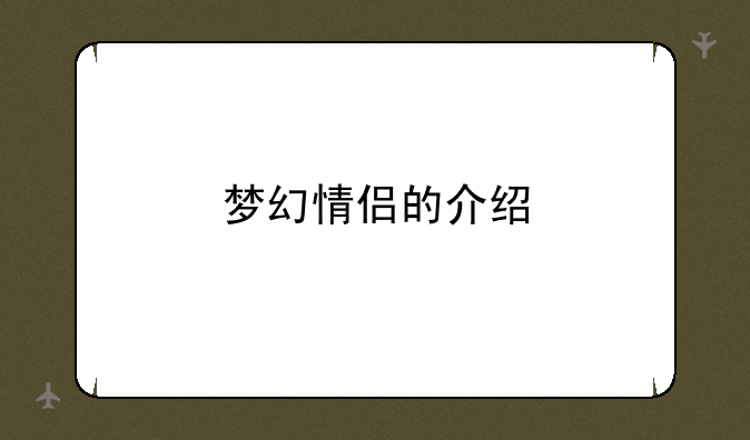 梦幻情侣的介绍