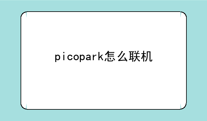 picopark怎么联机
