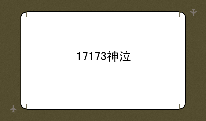 17173神泣