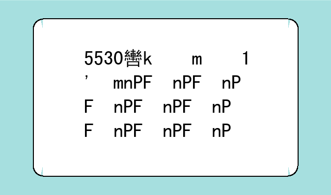 5530软件下载