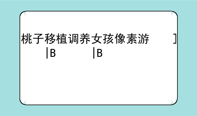 桃子移植调养女孩像素游戏——桃子移植调养女孩像素游戏有哪些